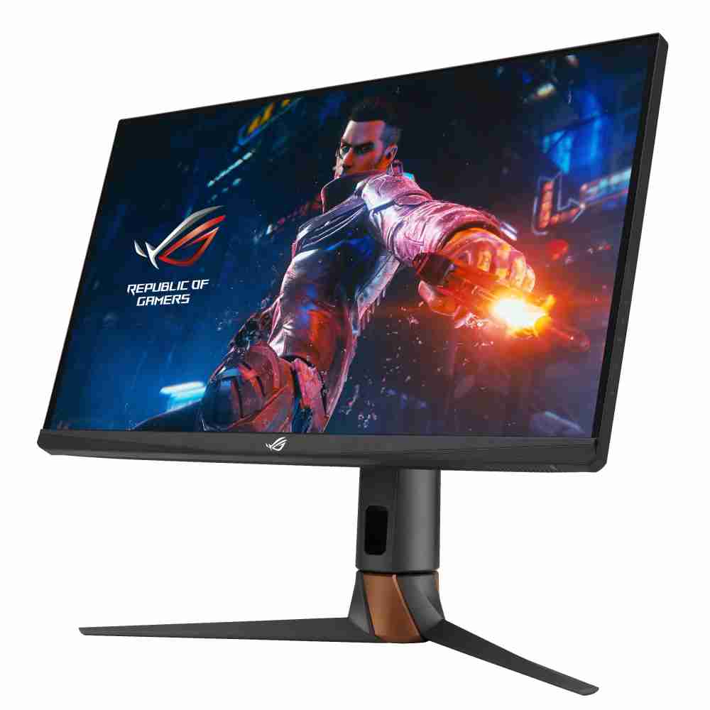 华硕ASUS ROG Swift 360Hz PG27AQN，，，采用蓝狮在线全新可支持ULMB2技术的高阶电竞显示器，，为电竞玩家打造突破以往的急速游戏体验。。。（图片来源：ASUS提供）