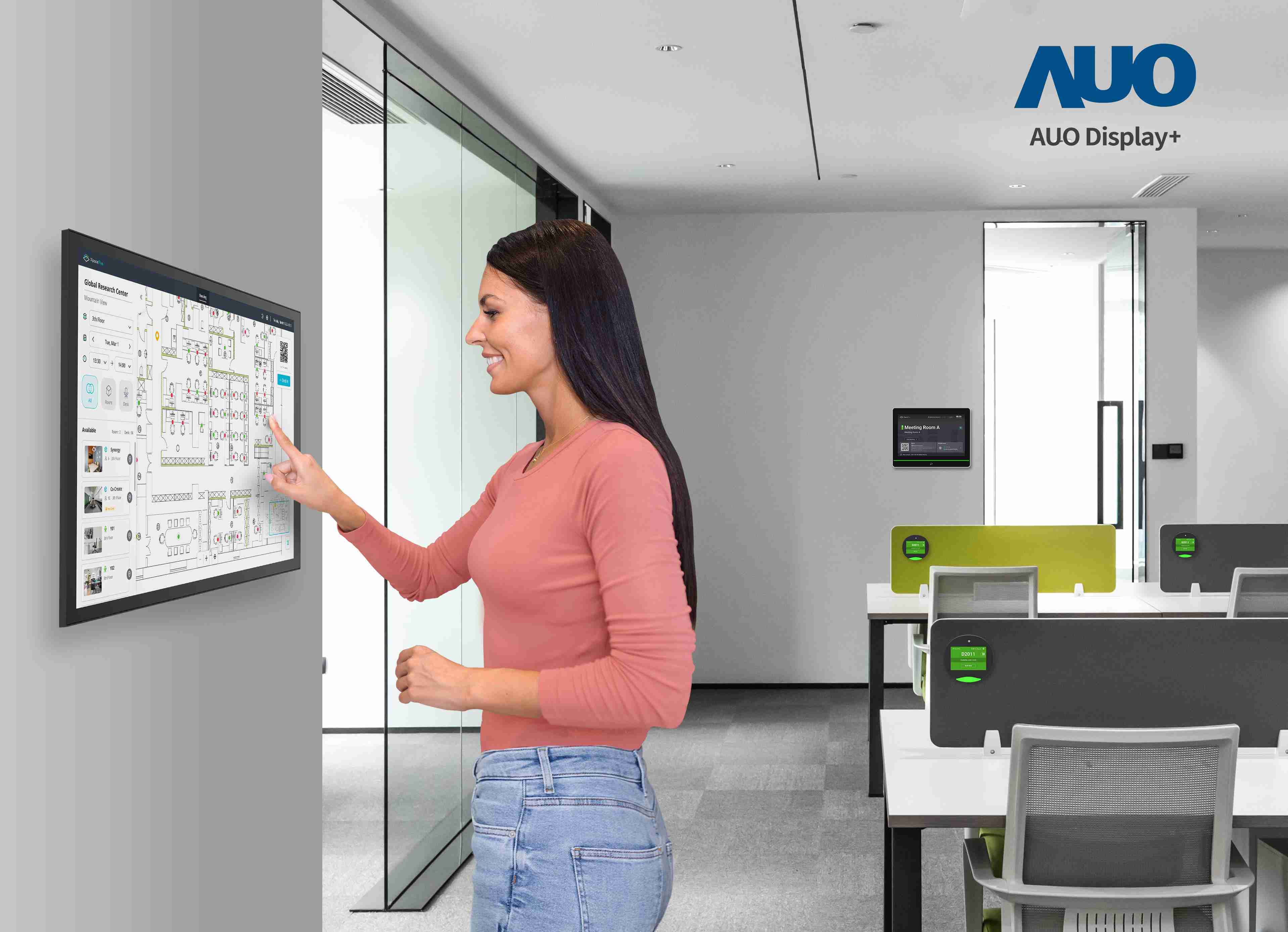 达擎会议空间管理解决方案可应用于空间预约和管理流程，，将办公空间的查询、、、、预约和保留等流程自动化，，，为用户提供更灵活、、弹性的工作模式