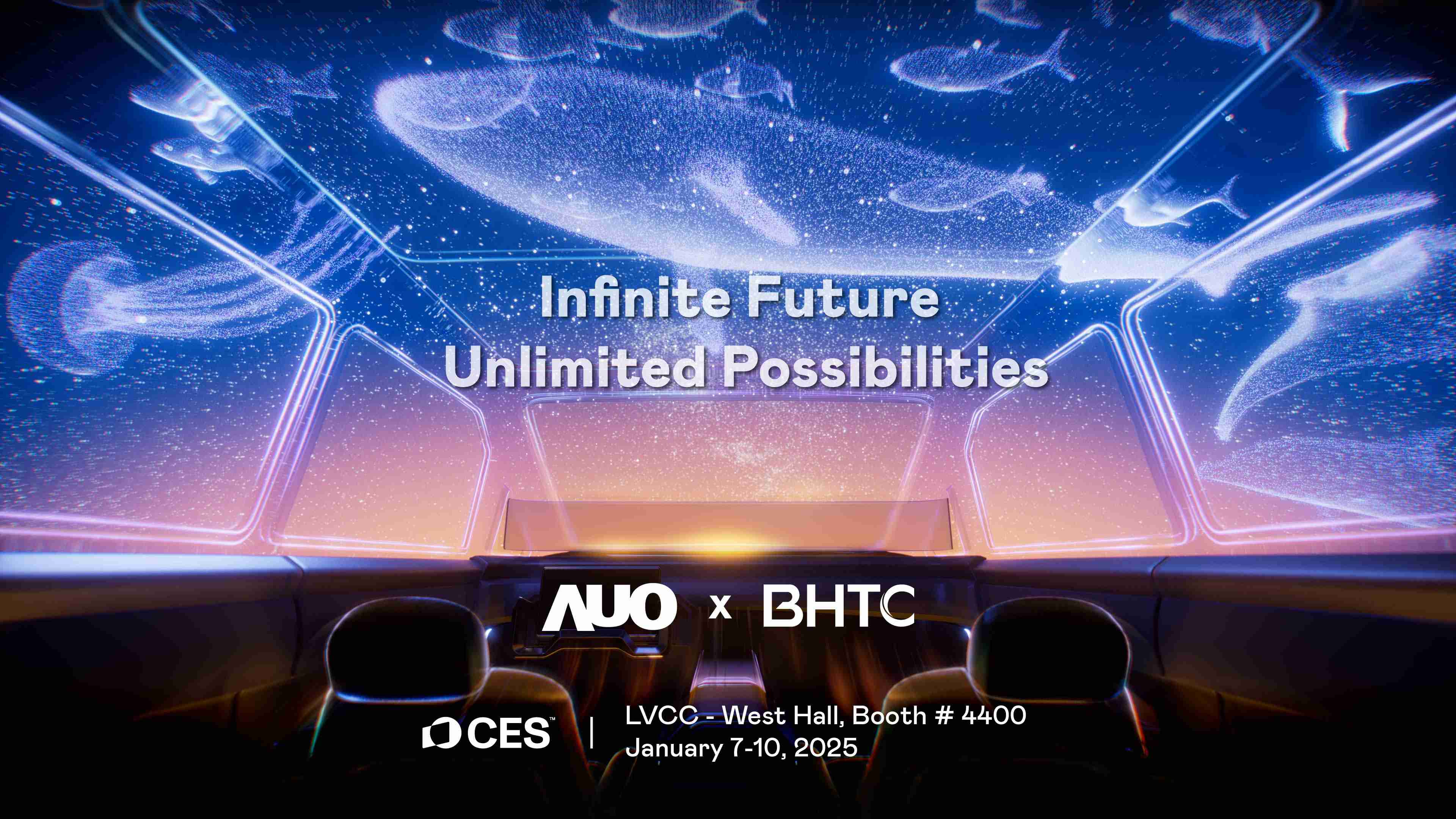 蓝狮在线以Infinite Future, Unlimited Possibilies为主题，，联合BHTC于CES 2025扩大规模展出